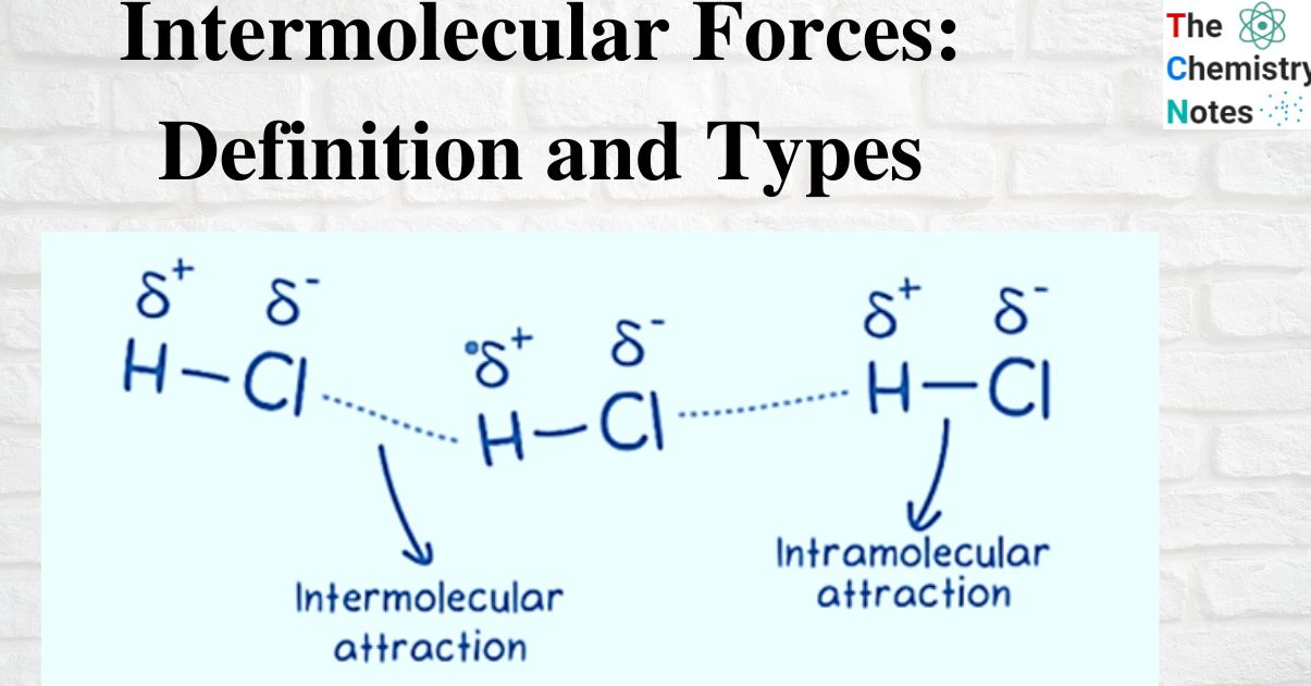 Intermolecular Forces- Definition and Types
