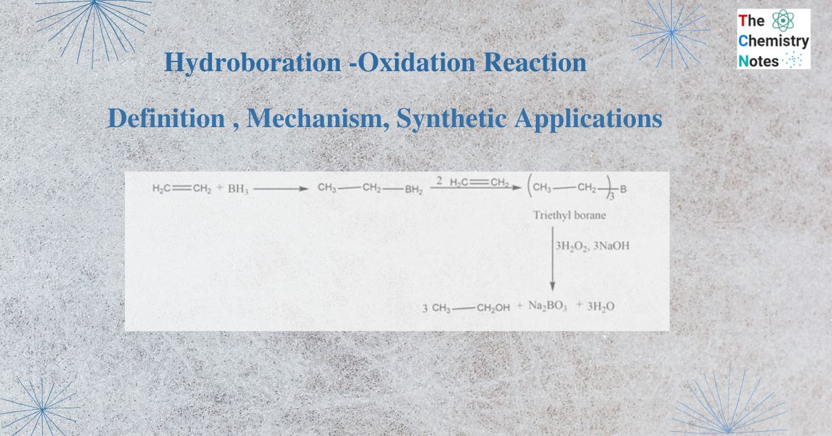 Hydroboration -Oxidation reaction