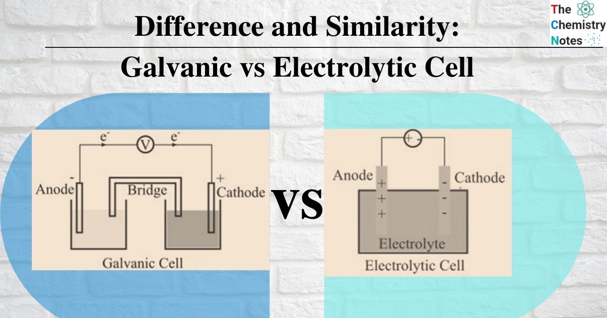 Difference and Similarity: Galvanic vs Electrolytic Cell