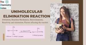 Unimolecular elimination reaction (E1 reaction)