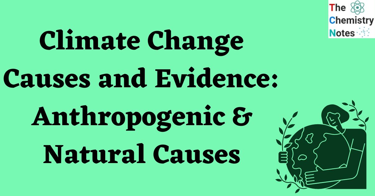 Climate Change Causes and Evidence Anthropogenic & Natural Causes