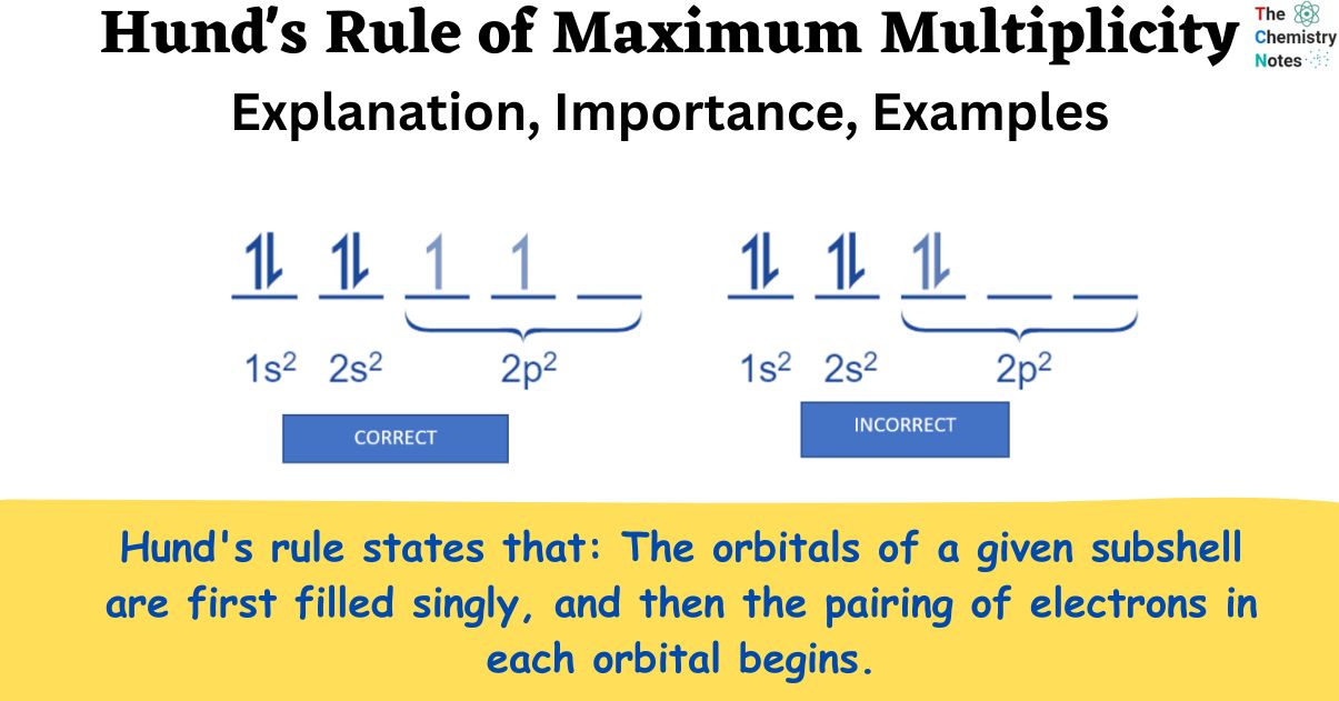 Hund's Rule of Maximum Multiplicity